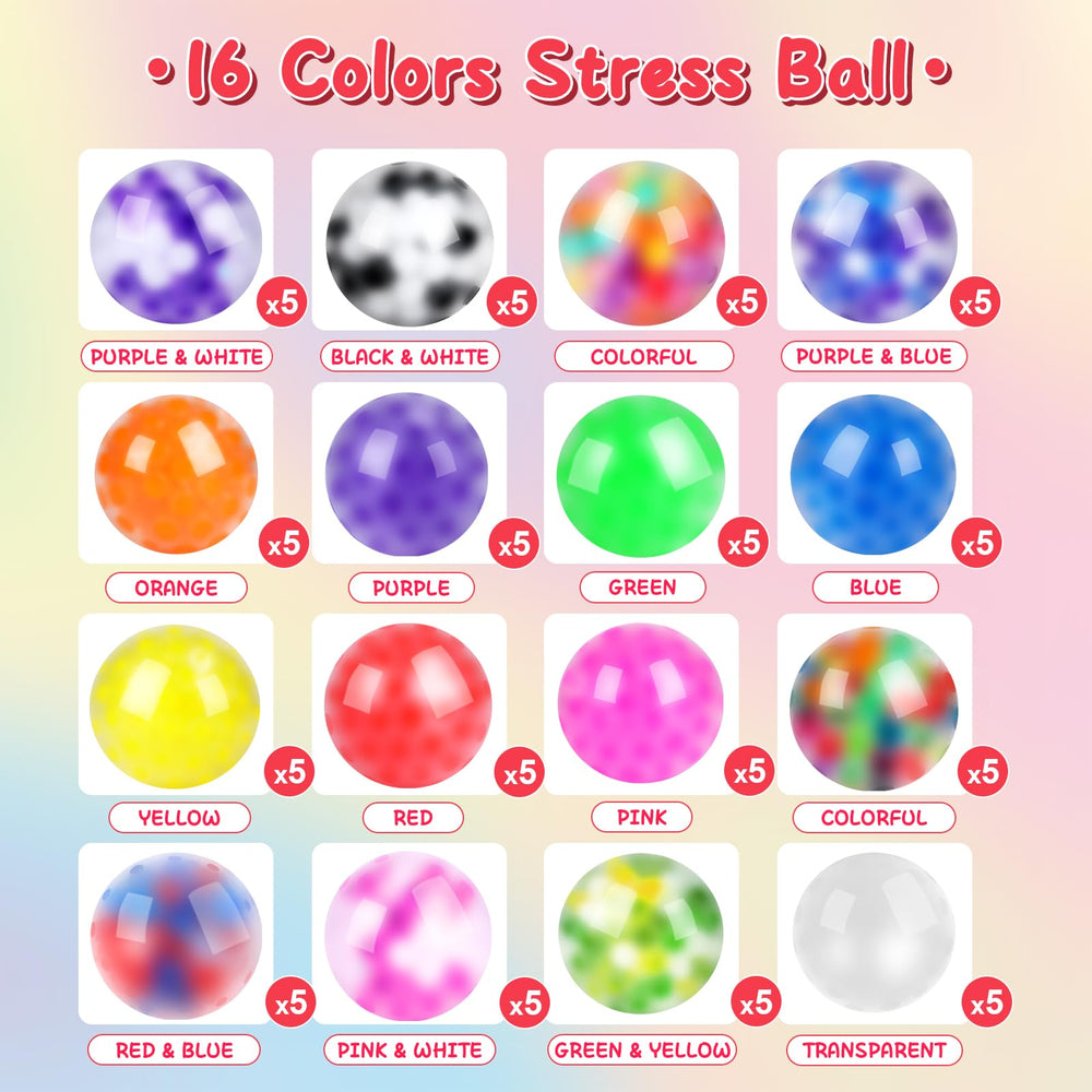 BESNEL palm-sized stress ball fits pockets and bags for on-the-go relief.