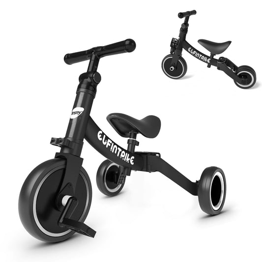 Besrey 5-in-1 toddler bike assembly enables quick setup for growing children.