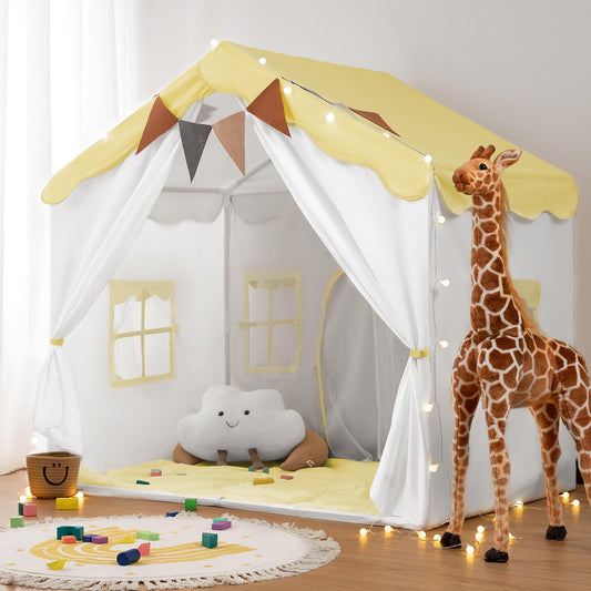 Besrey 2-in-1 front door play tent for easy entry during imaginative play
