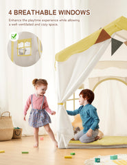 Besrey indoor-outdoor tent is versatile for home or park