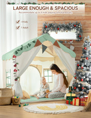 Besrey kids tent padded mat offers a soft, comfy base.