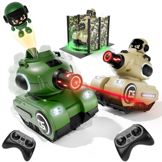 Bessome battle tank front view with laser tag features