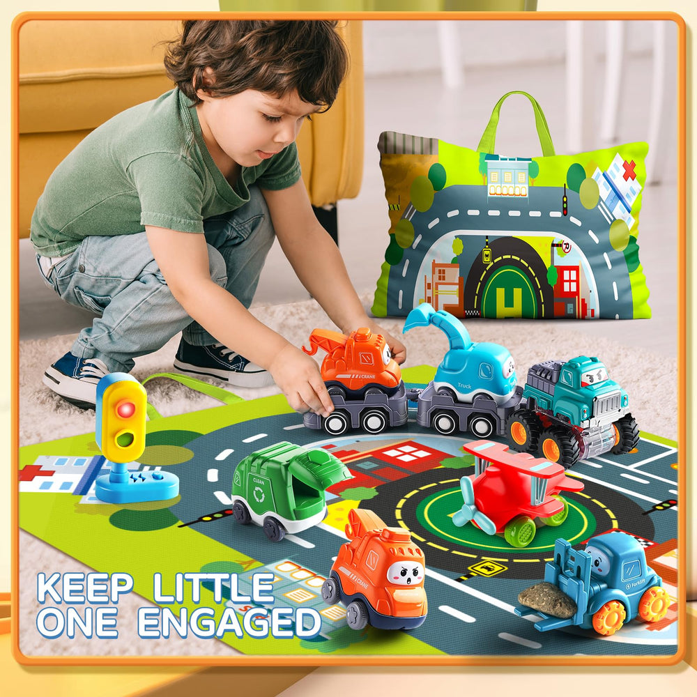 Bessome colorful traffic cars capture attention and boost early curiosity.