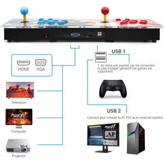 Best Brose Pandora Treasure 3D arcade console compact ergonomic housing.