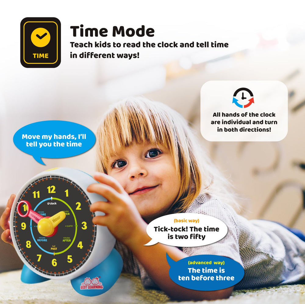 BEST LEARNING Learning Clock award badges highlight its award-winning learning value