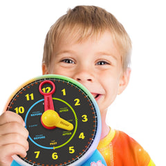 BEST LEARNING Learning Clock compact design fits small hands and desks