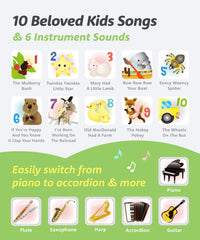 Best Learning My First Piano Book batteries included for instant play.
