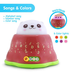 Best Learning Whack and Learn Mole lights up during playtime to teach colors