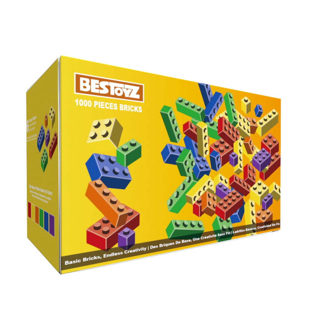 Bestoyz Building Bricks 1x1 hero: compact blocks spark quick creative play.