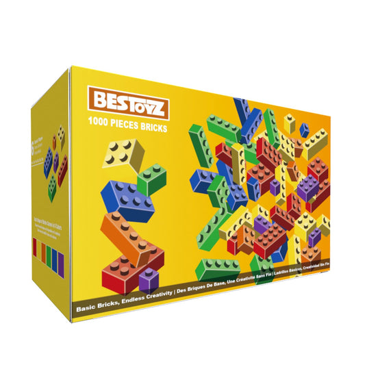 Bestoyz Building Bricks 1x1 hero: compact blocks spark quick creative play.