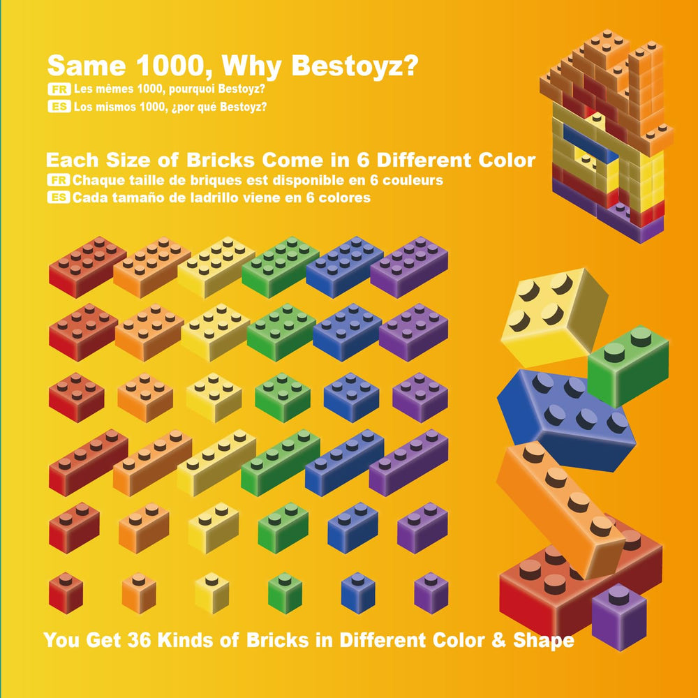 Bestoyz Building Bricks 2x2 hero: colorful cubes inspire pattern design.