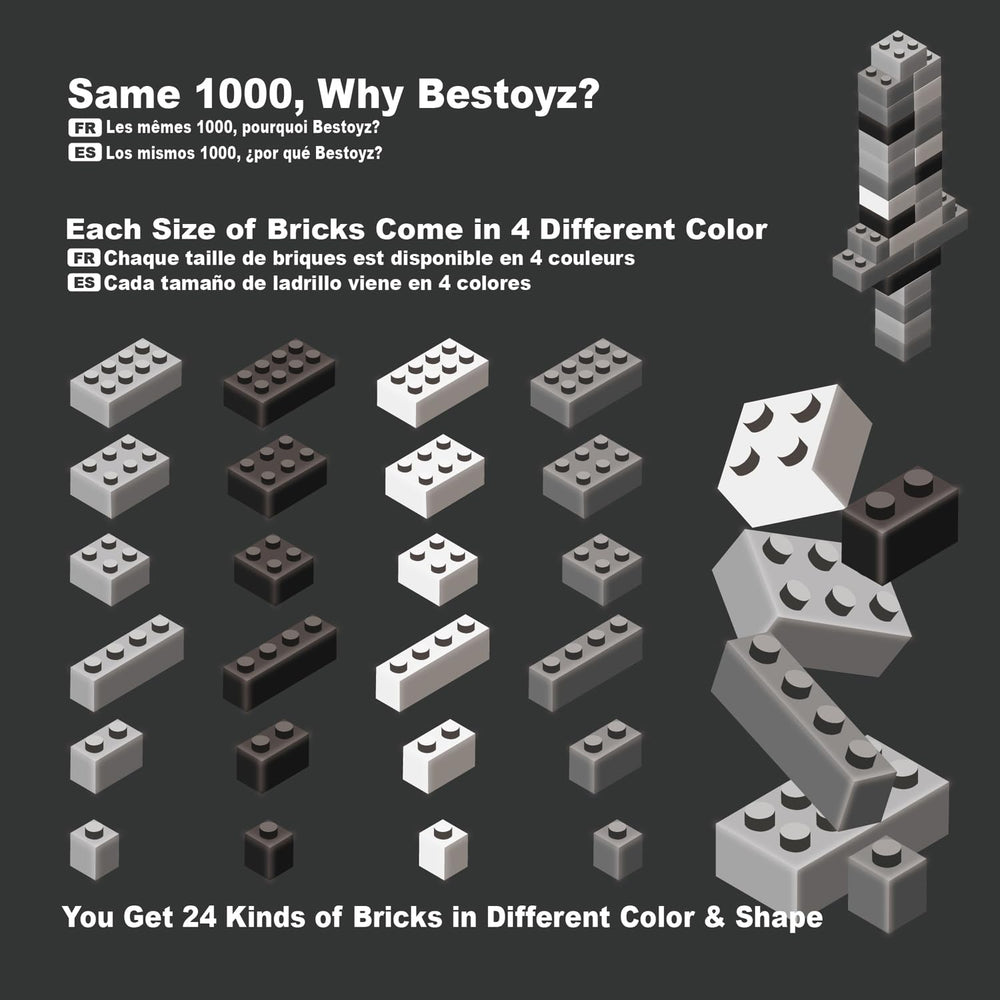 Bestoyz large box packaging designed for organized storage and sharing