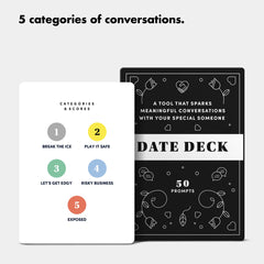 BestSelf Date Deck date-night scene shows easy setup for cozy conversations.