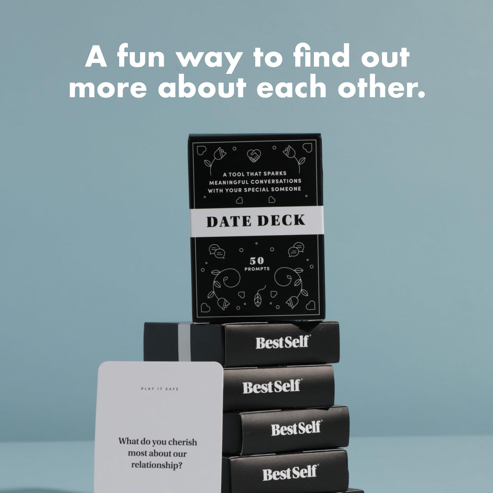 BestSelf Date Deck prompt collection sparks laughter and bonding.