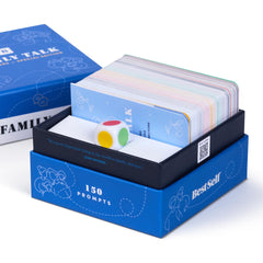 BestSelf Family Talk Deck prompt cards spark engaging conversations at home.