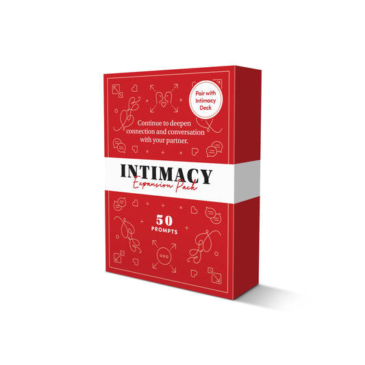 BestSelf Intimacy Deck Expansion cover with 50 prompts for deeper conversations