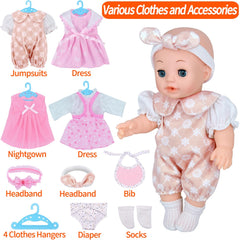 Besurejoy doll care props pack supports imaginative caregiving play