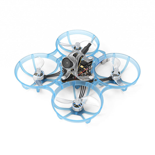 BETAFPV Air75 brushless whoop quadcopter, top view, ideal for agile indoor racing