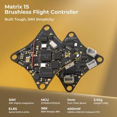 BETAFPV Meteor75 Pro 1102 22000KV motor delivers strong torque for responsive flight.