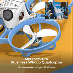 BETAFPV Meteor75 Pro C03 FPV camera with lightweight design for crisp visuals.