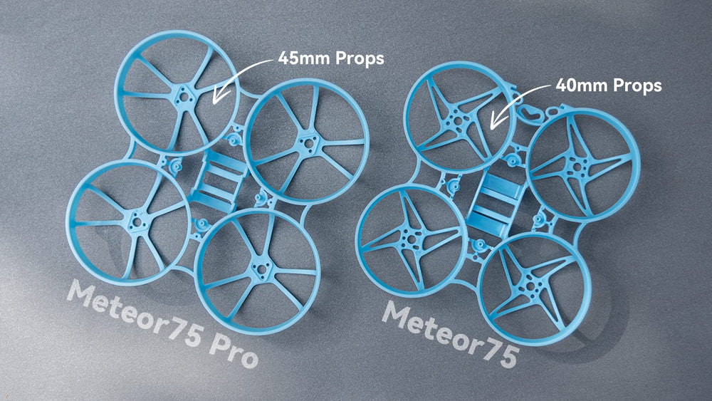 BETAFPV Meteor75 Pro FC mount fits 26x26mm cross-type controllers for compatibility