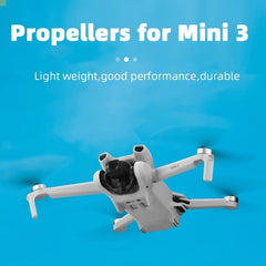 Betschkim Mini 3 propellers balanced design, front view for stable performance