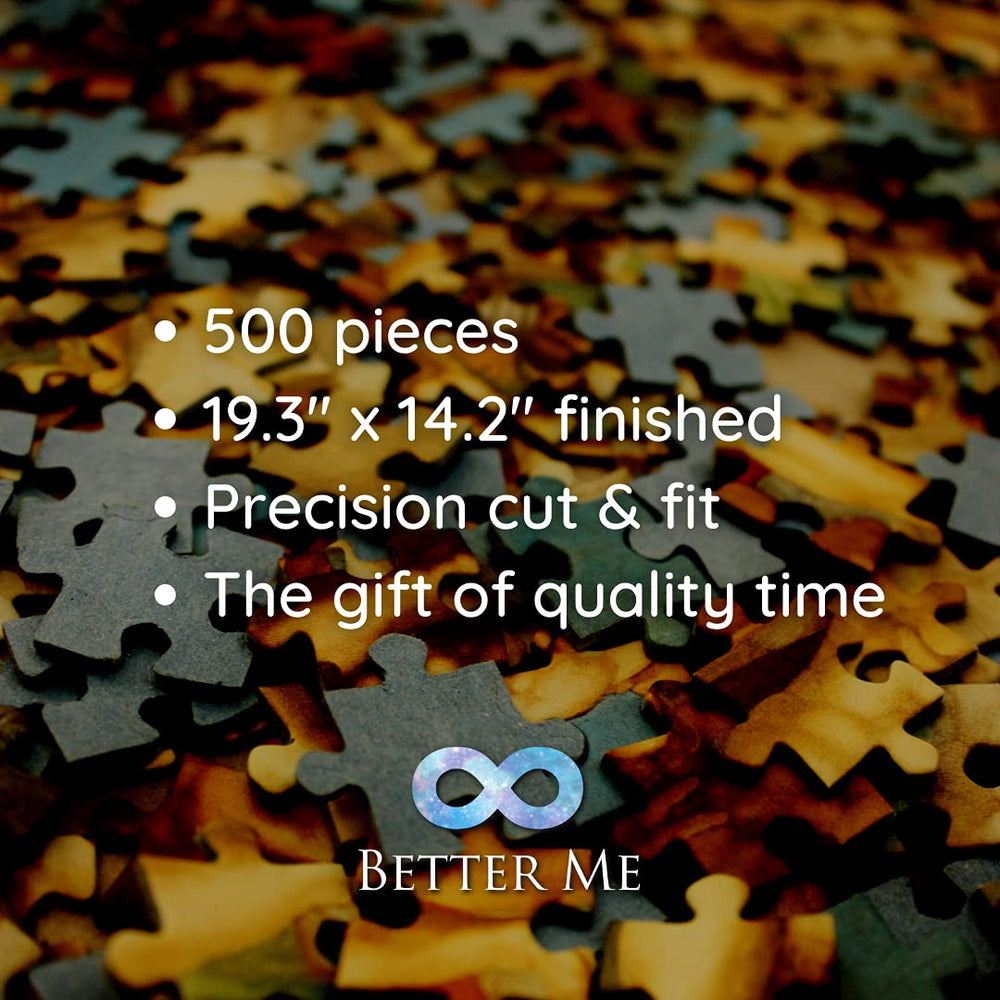 Better Me Yosemite Valley puzzle with vibrant colors for collaborative evenings