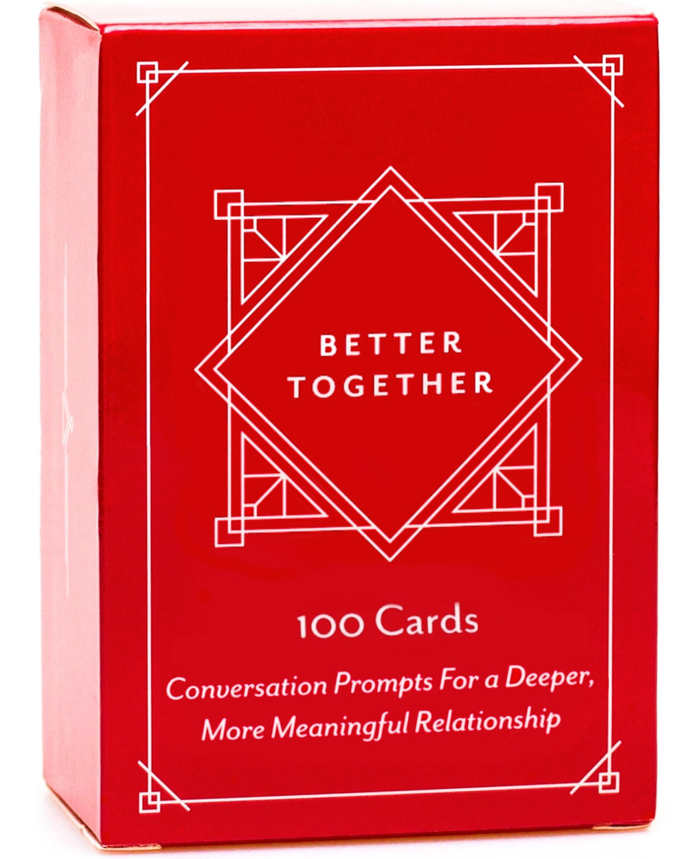 BETTER TOGETHER couples-conversation-cards-set on table inviting conversation and connection