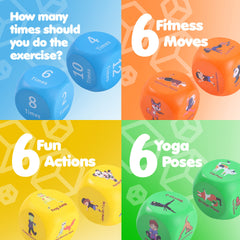 BETTERLINE dice-for-classroom-play enhancing group fitness activities