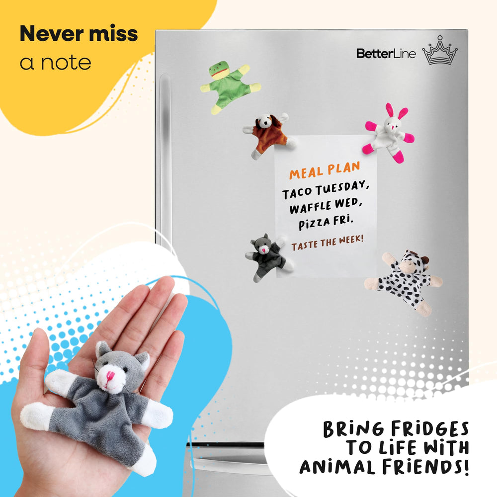 BETTERLINE bear and friends magnets make charming gifts for toddlers.