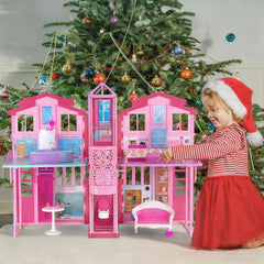 BETTINA Dreamy Doll House sturdy foldable construction and storage solution.