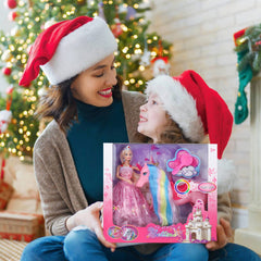 BETTINA 11.5-inch princess doll with accessories for dress-up fun