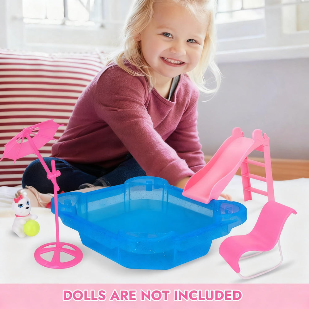 BETTINA storage feature keeps accessories organized after play