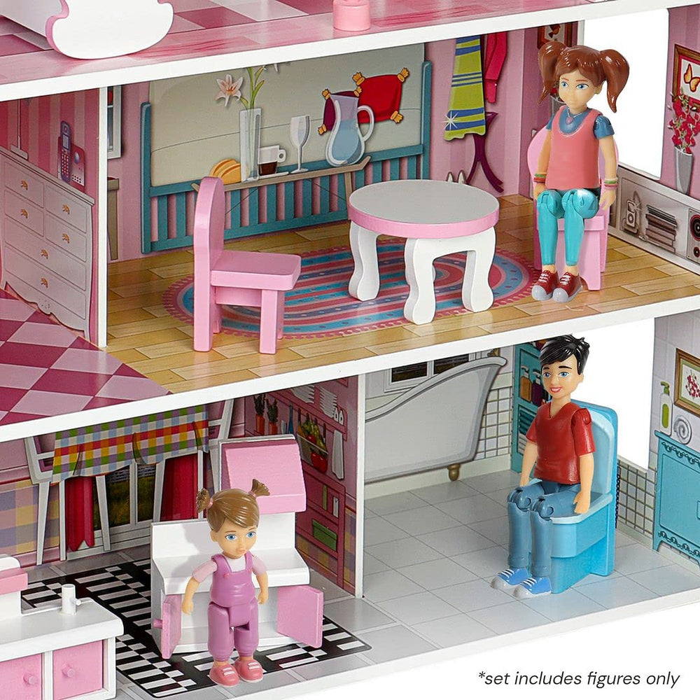 Beverly Hills Sweet Lil Family box-packaged set shown with safe, kid-friendly design