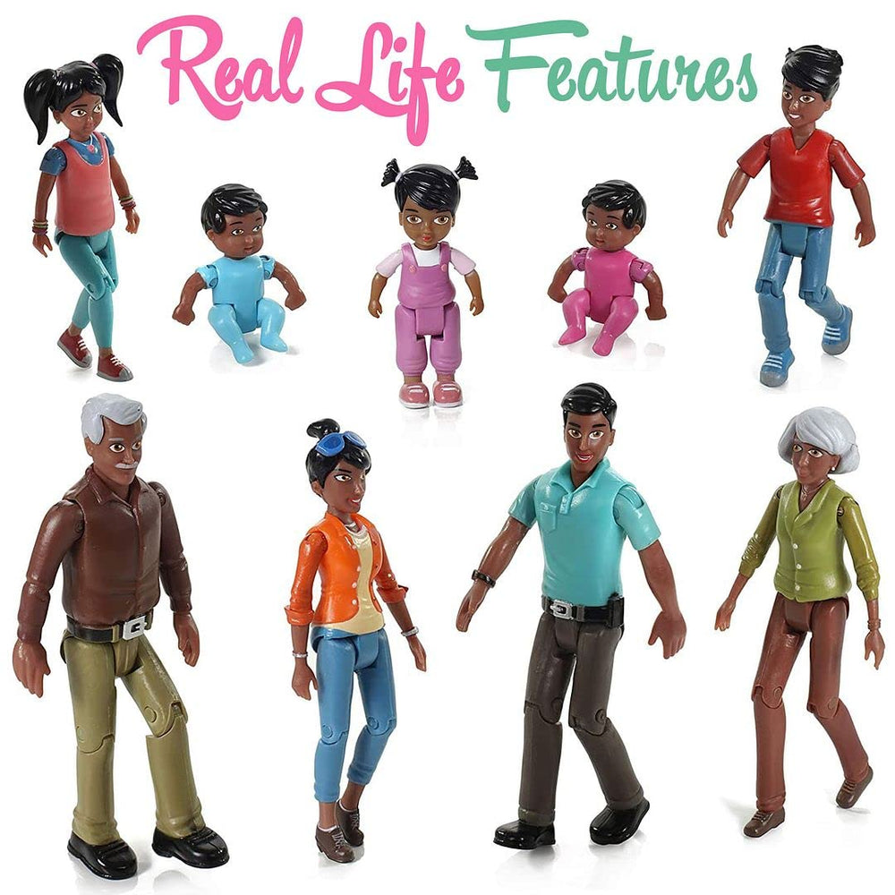Beverly Hills Sweet Lil Family Sister doll ready for dollhouse adventures.