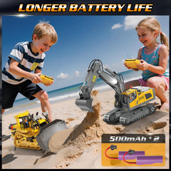 BEWEAI Dual-battery setup offers extended play on sand, grass, or pavement.