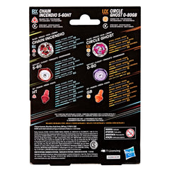 Beyblade X Chain Incendio 5-60HT BX top delivering high-arc balance.