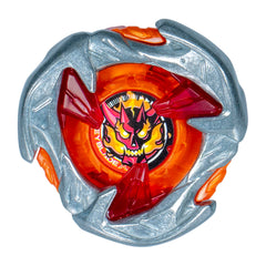 Beyblade X Hammer Incendio top close-up highlights durable die-cast blade