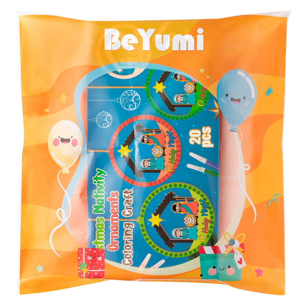 BeYumi ornaments for church parties add meaningful seasonal decoration.