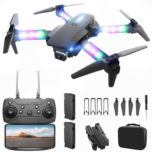 BEZGAR drone camera 1080p with 90° tilt for wide-angle aerial shots.
