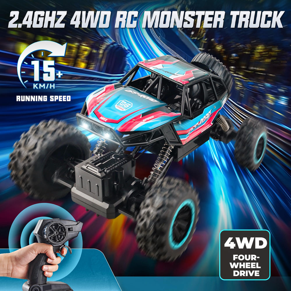 BEZGAR monster truck shown as a great gift for kids ages 8-12