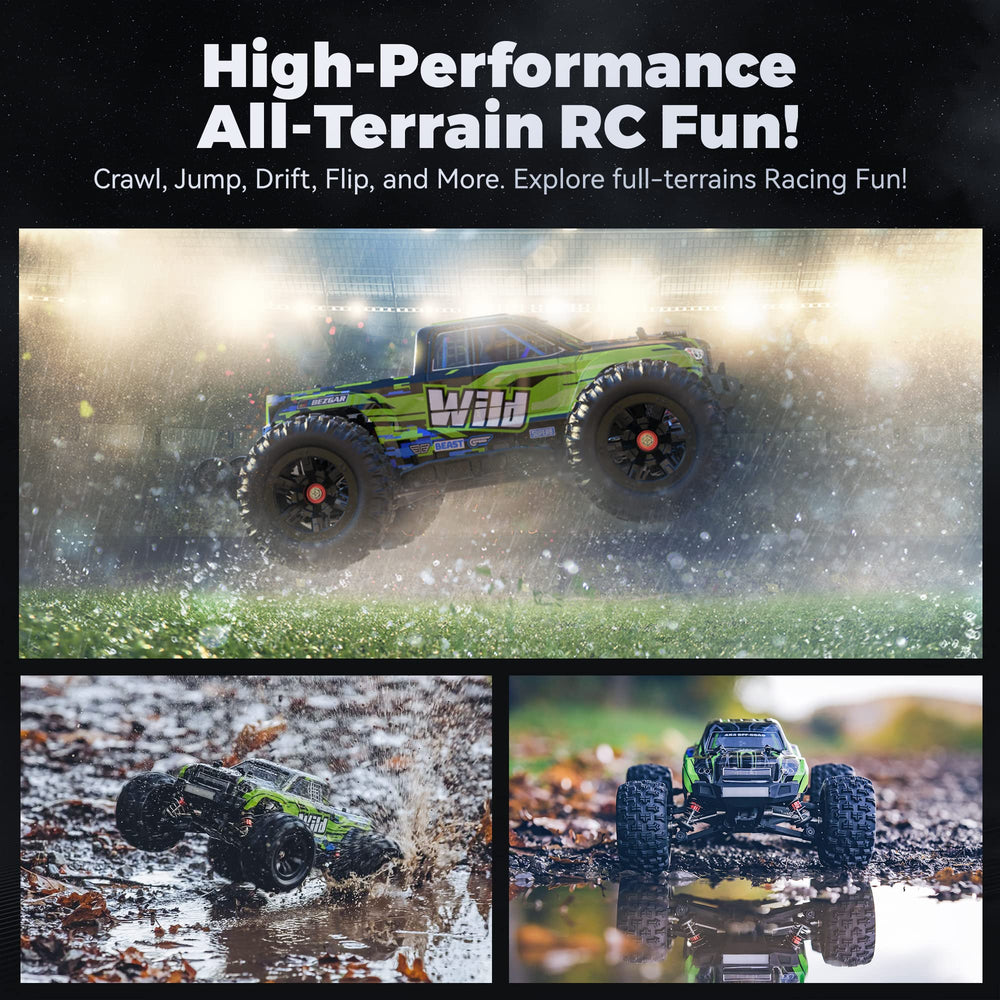 BEZGAR HP161S independent suspension cushions bumps during off-road runs