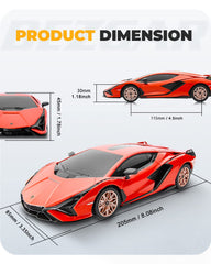 BEZGAR Lambo Sián FKP 37 RC car remote controller, easy for beginners