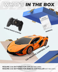 BEZGAR Lambo Sián FKP37 remote controller ensures easy steering and quick fun