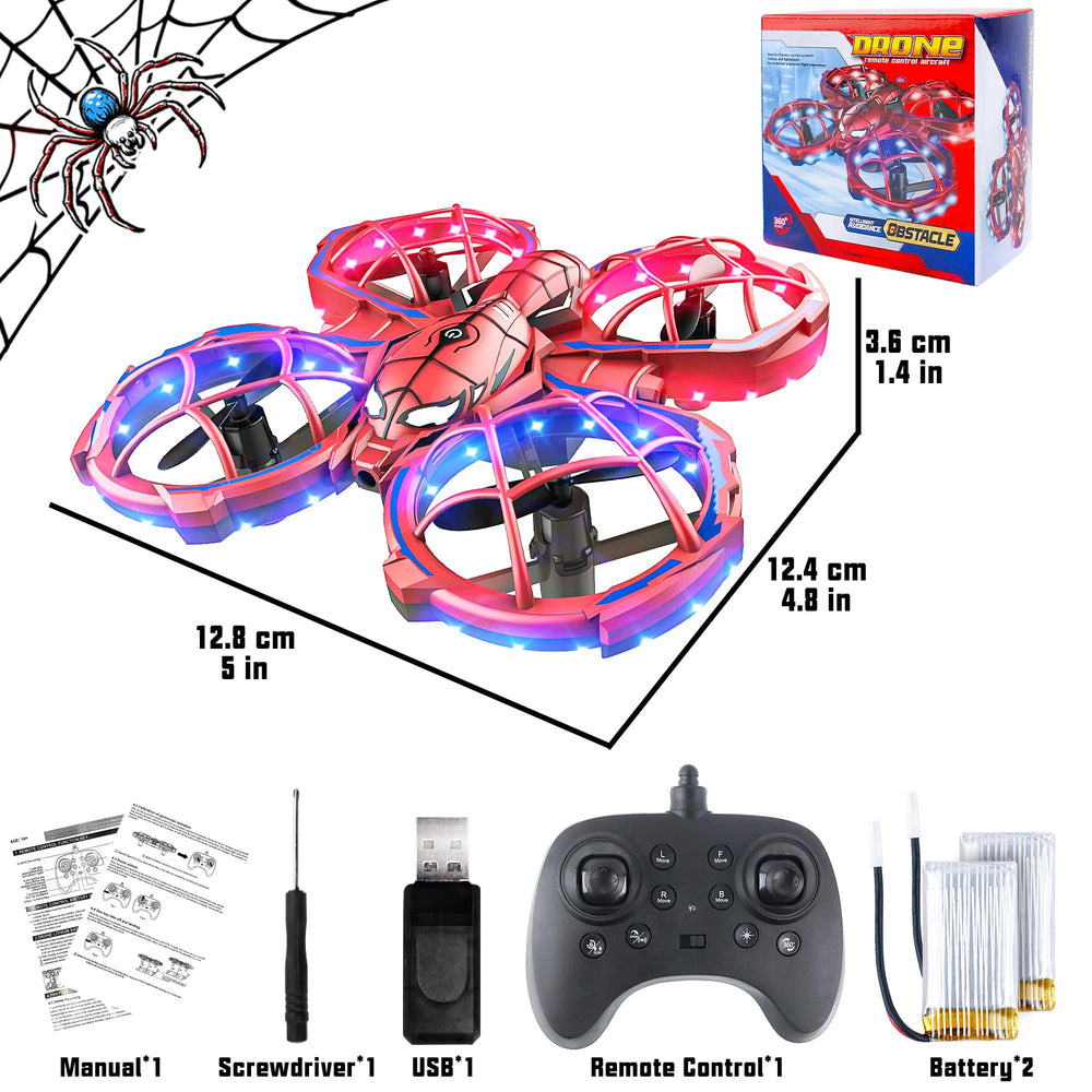BEZGAR Mini Drone - up to 12 minutes total flight with two batteries.