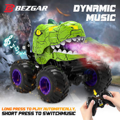 BEZGAR Monster Truck 2.4GHz multiplayer capability for battles with friends