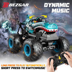 BEZGAR Monster Truck 360° spins image: dynamic stunts and loops