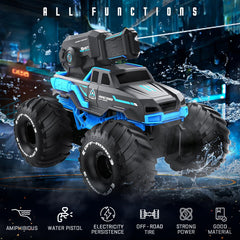 BEZGAR Monster Truck RC car with gesture control in action