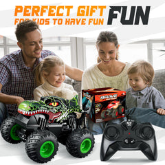 BEZGAR Monster Truck RC kid-friendly design for ages 4-7.