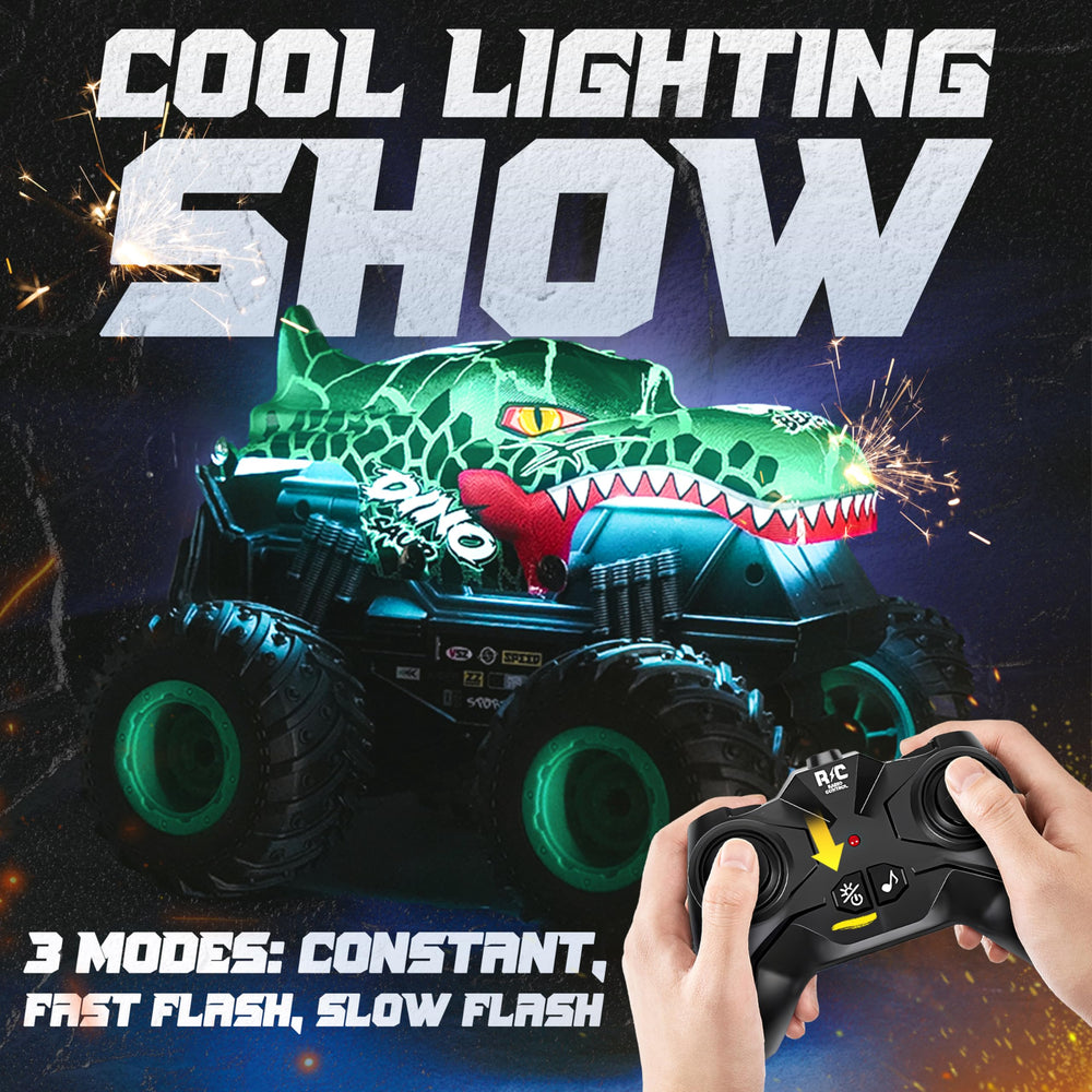 BEZGAR Monster Truck RC in a multi-battle session with friends.